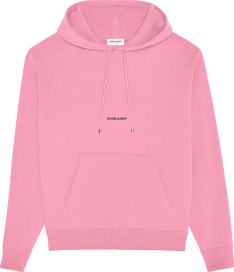 pink ysl hoodie